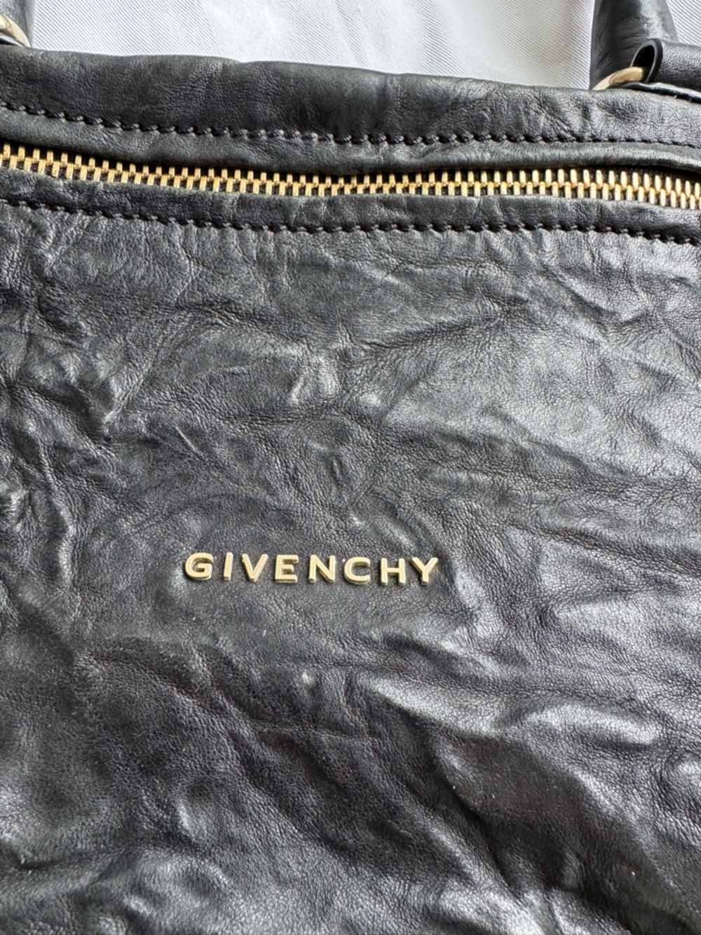 Givenchy Pandora Bag Black with strap - Picture 3 of 16